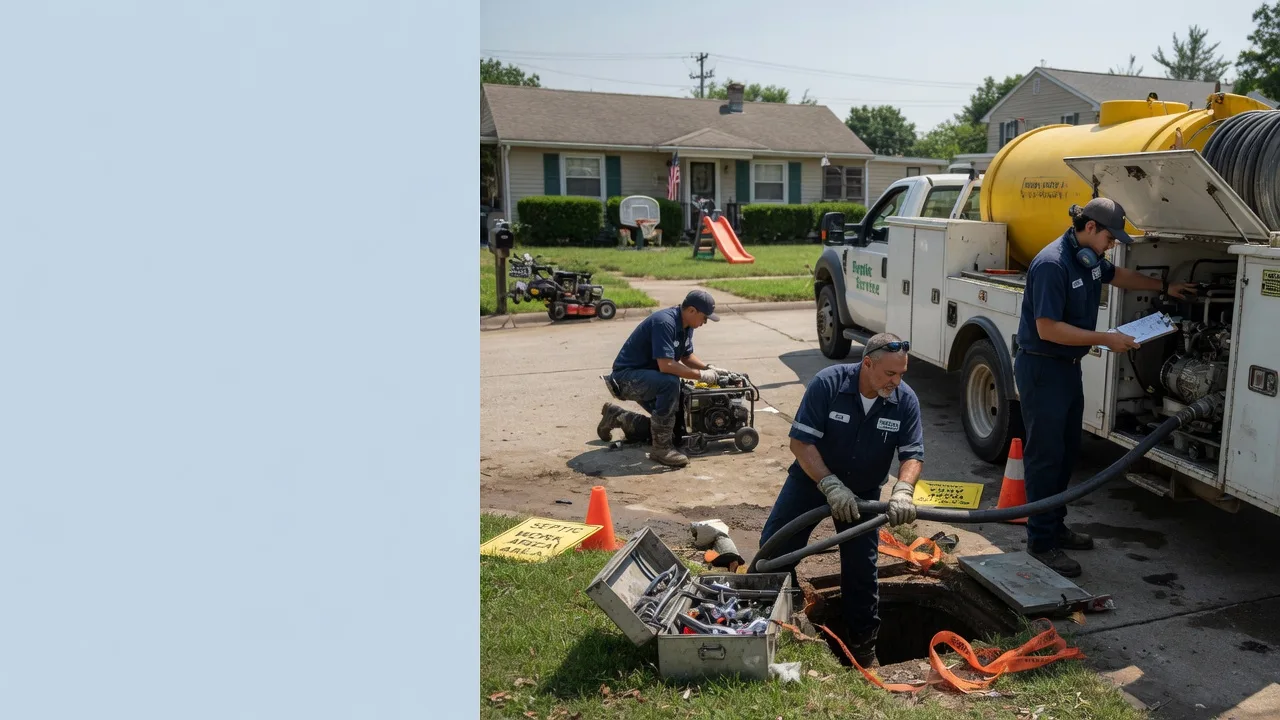 Septic Tank Pumping in Hartselle, AL near me